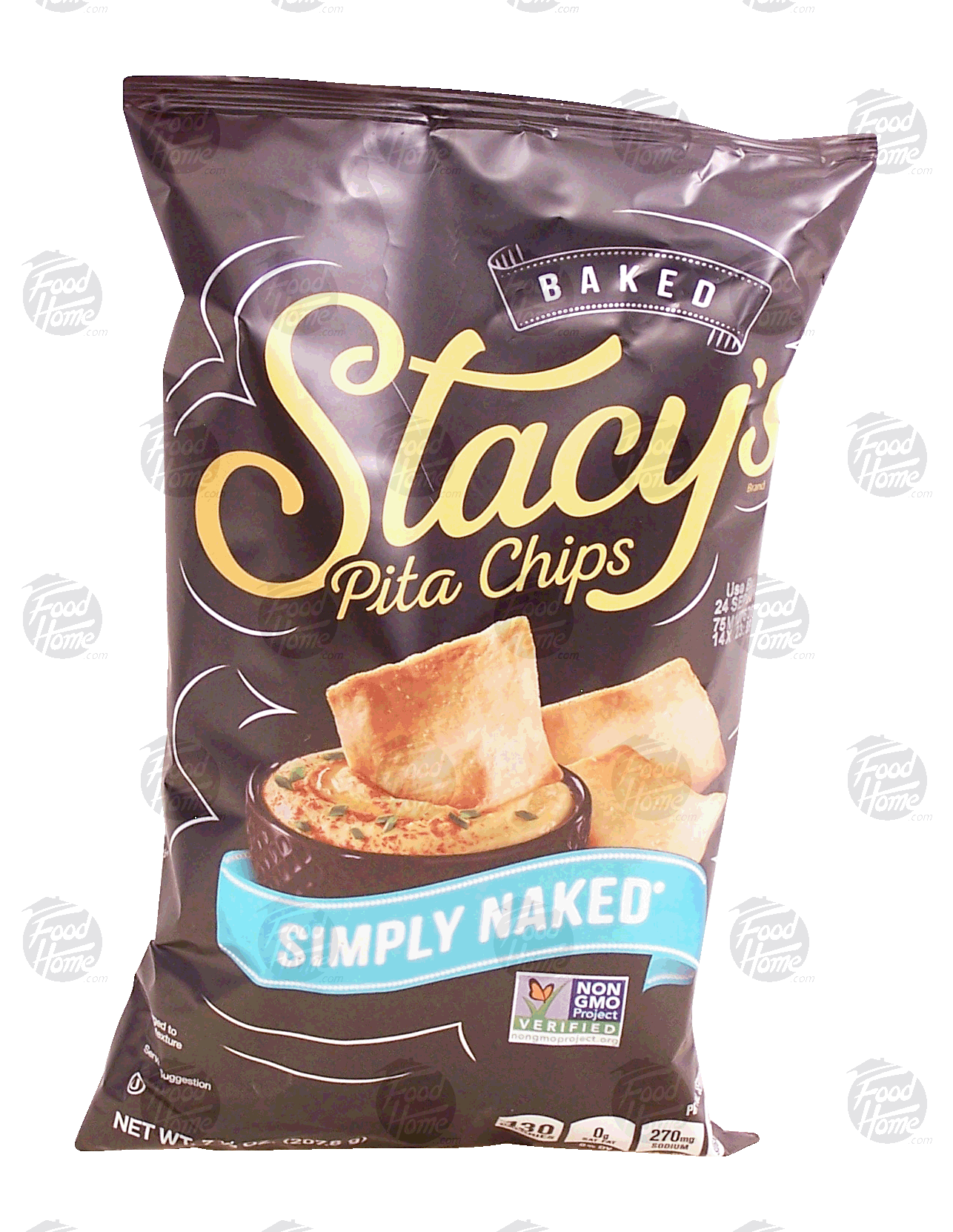 Stacy's Simply Naked pita chips with sea salt Full-Size Picture